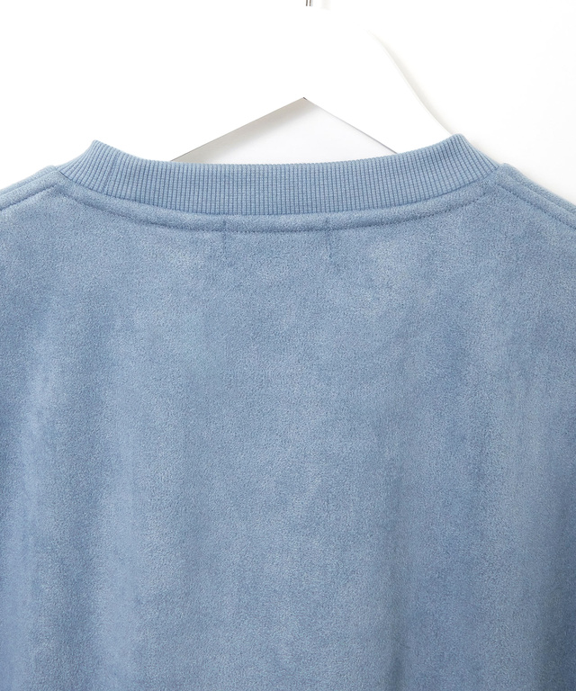 微起毛 ロゴ トレーナー