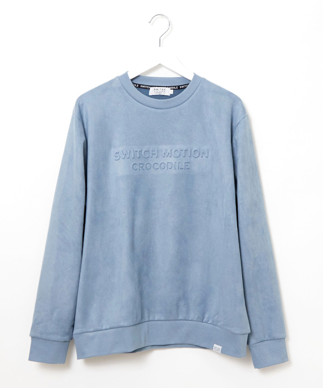 微起毛 ロゴ トレーナー