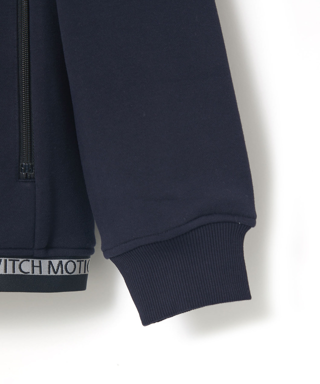 裏毛 ジップ ブルゾン