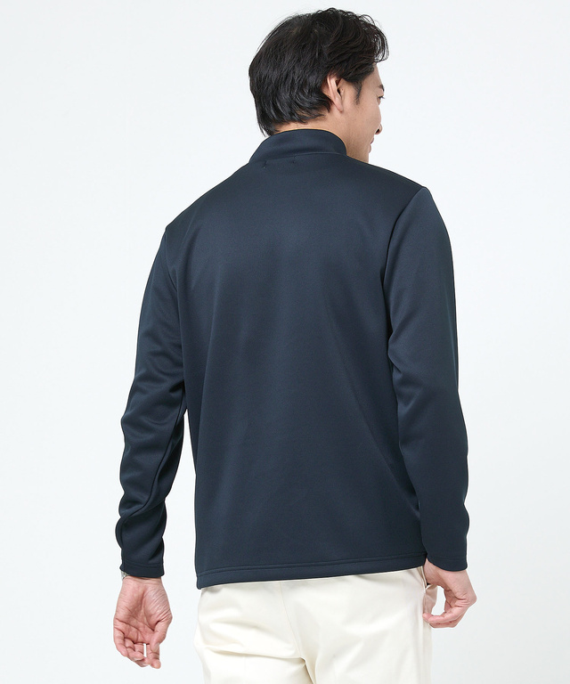 ダブルフェイス ハイネック カットソー