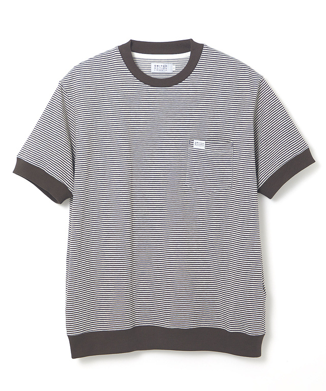 ベーシック リブ Tシャツ