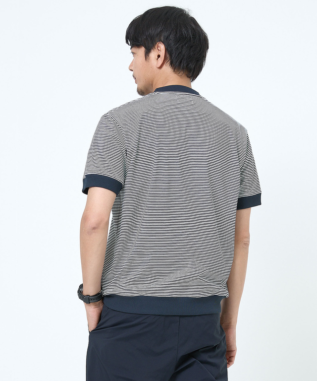 ベーシック リブ Tシャツ