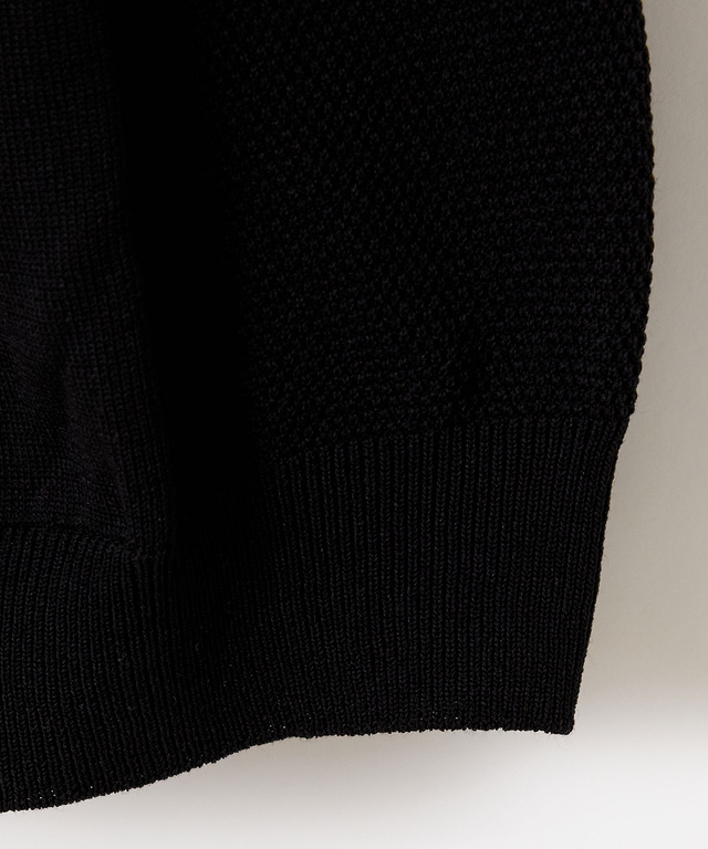 ロゴプリント ニット ポロシャツ【ZERO POLO SHIRT】