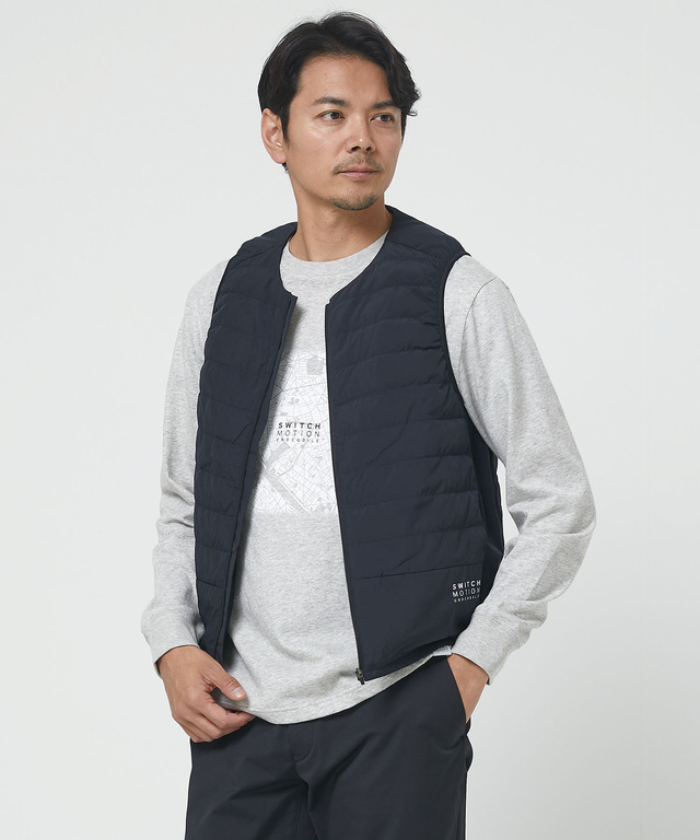 軽量 ダウン ベスト