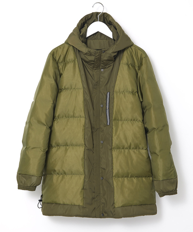 メモリー素材 ダウン ジャケット