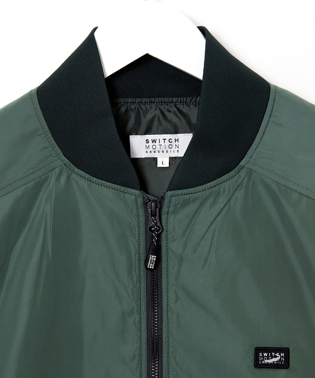 タフタ素材 MA-1 ブルゾン