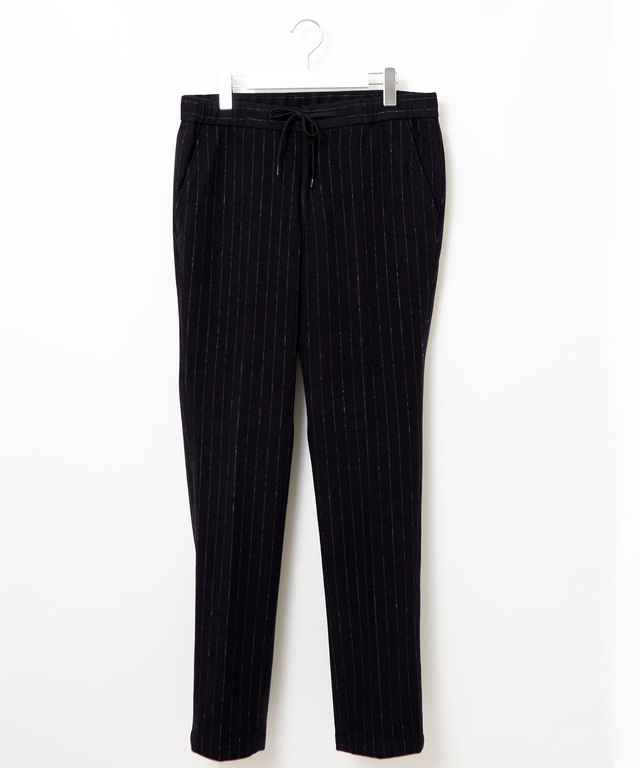 ウールブレンド フラノ風 パンツ