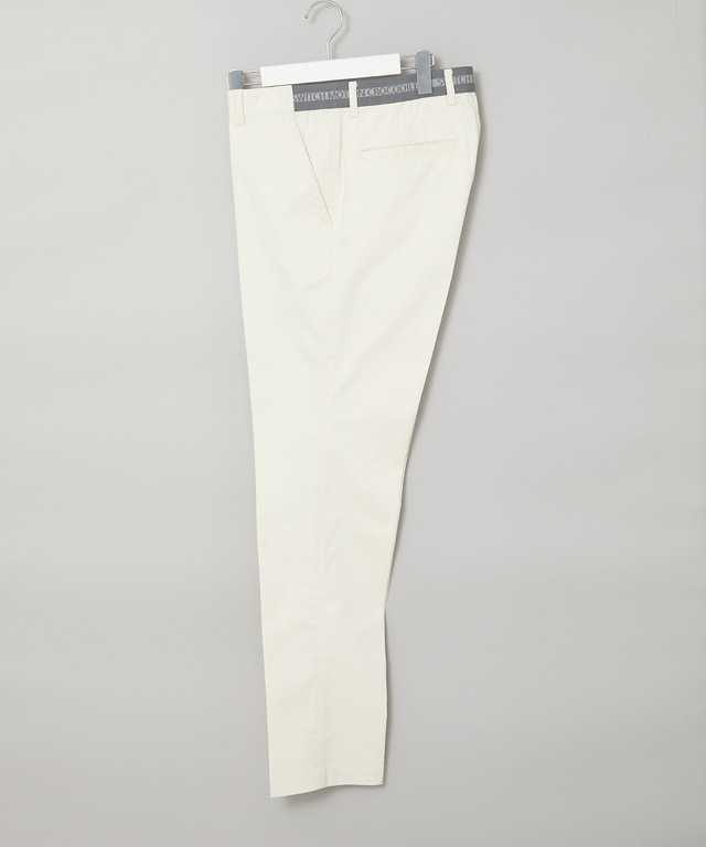 バーズアイ ストレッチ テーパードパンツ