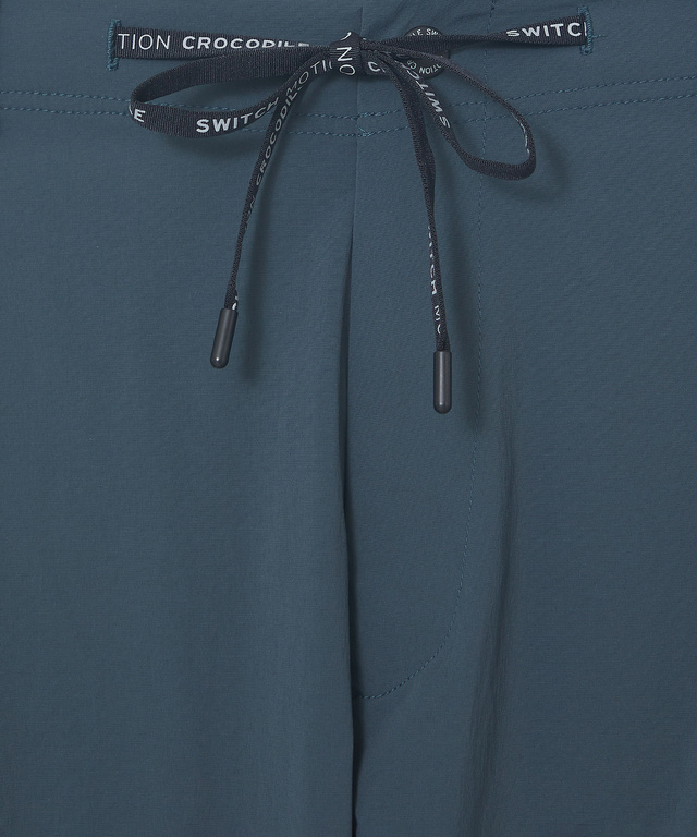 ナイロン ストレッチ イージーパンツ