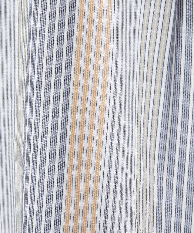 ピケ ランダムストライプ柄 シャツ