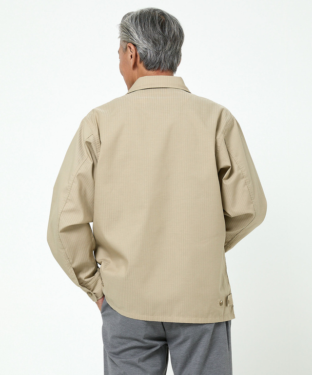 ダブルポケット付き シャツジャケット