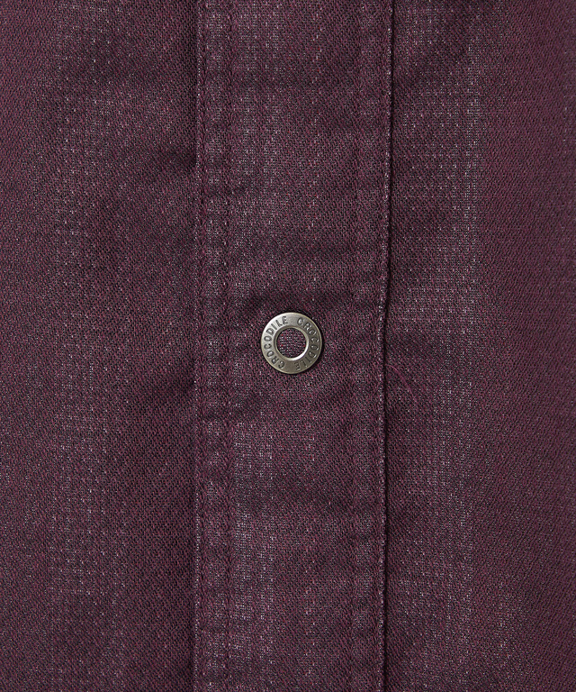 リバーシブル ストライプ柄 シャツ