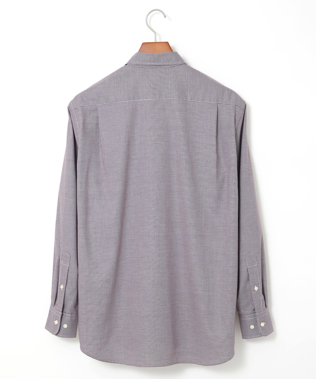 ノンアイロン 千鳥柄 シャツ【シワになりにくい】