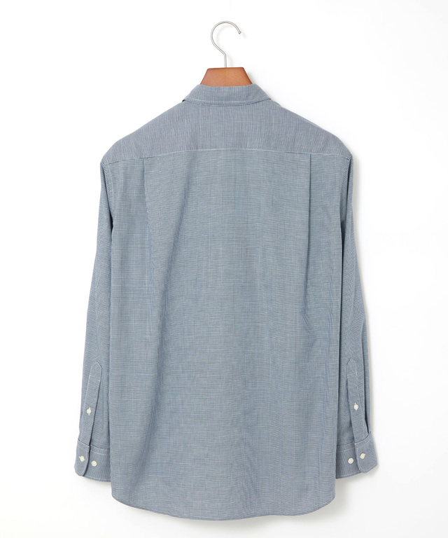 ノンアイロン 千鳥柄 シャツ【シワになりにくい】