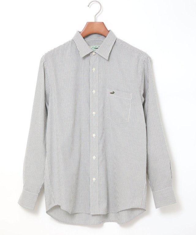 ノンアイロン ストライプ シャツ【シワになりにくい】