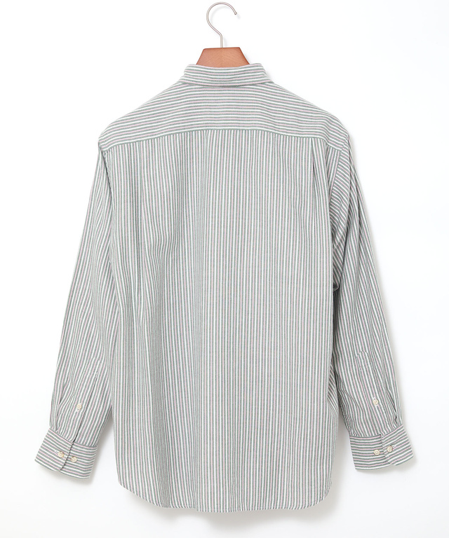 オックスフォード ストライプ柄 シャツ