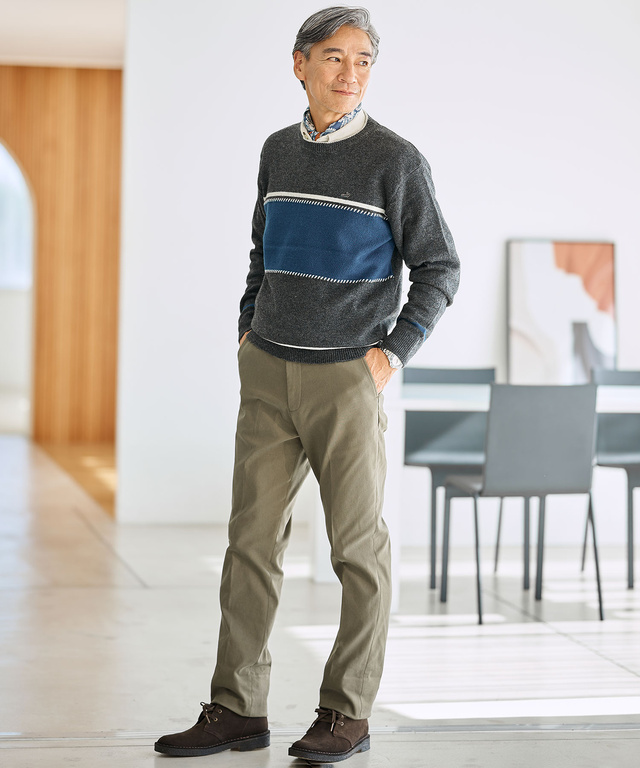 ピケ素材 ボタンダウン シャツ