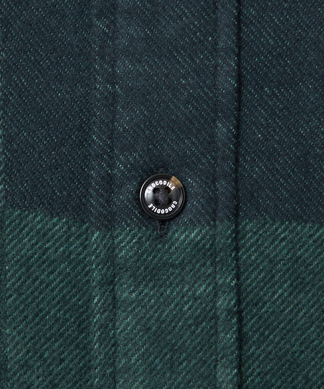 チェック柄 昼夜織り ボタンダウンシャツ