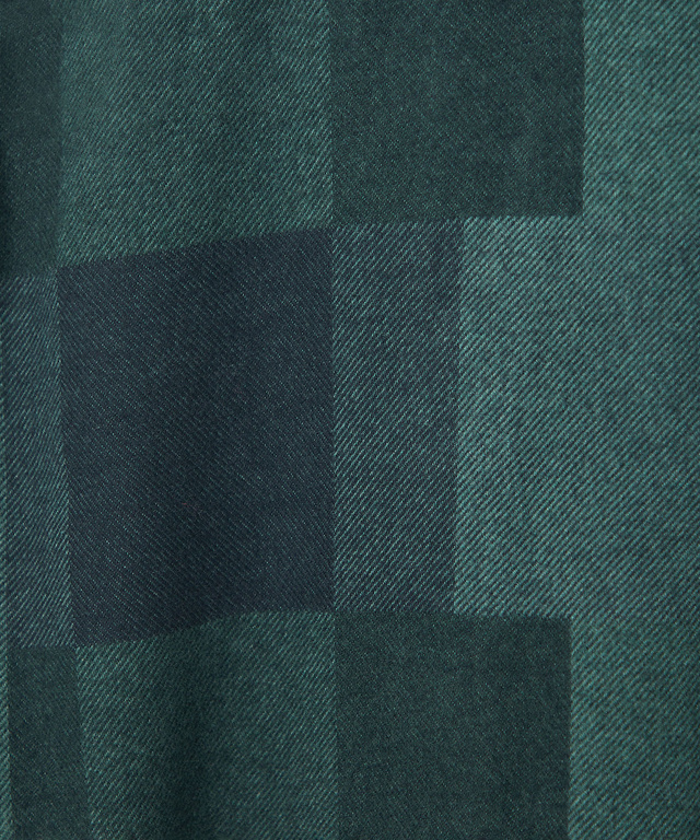 チェック柄 昼夜織り ボタンダウンシャツ