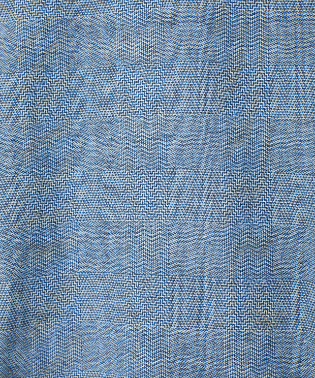 ヘリンボーンチェック ボタンダウン シャツ