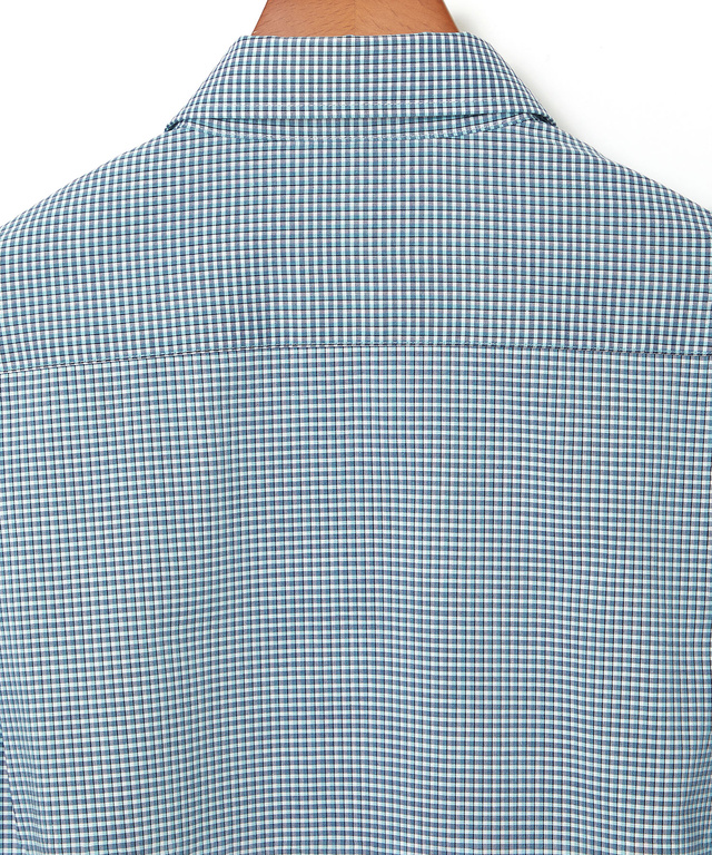 ノンアイロン ギンガムチェック ボタンダウンシャツ【シワになりにくい】