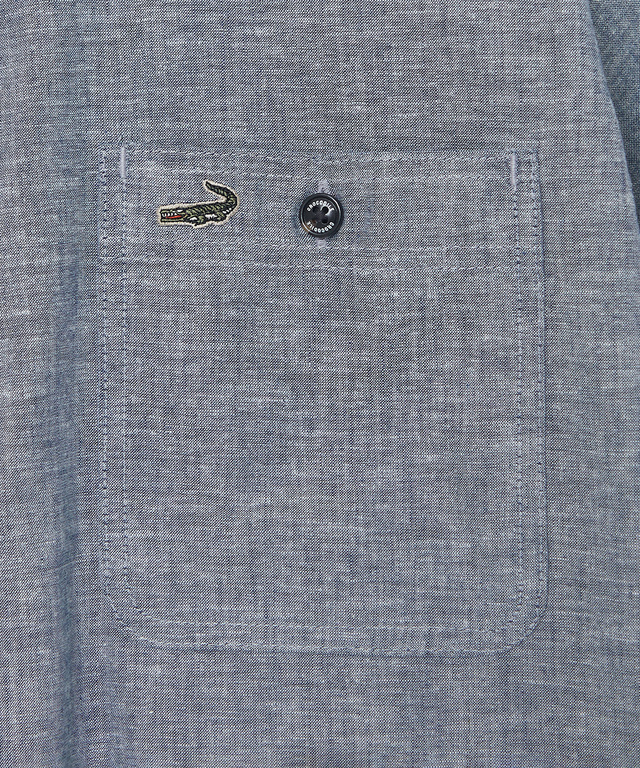 ノンアイロン ダンガリー シャツ【シワになりにくい】