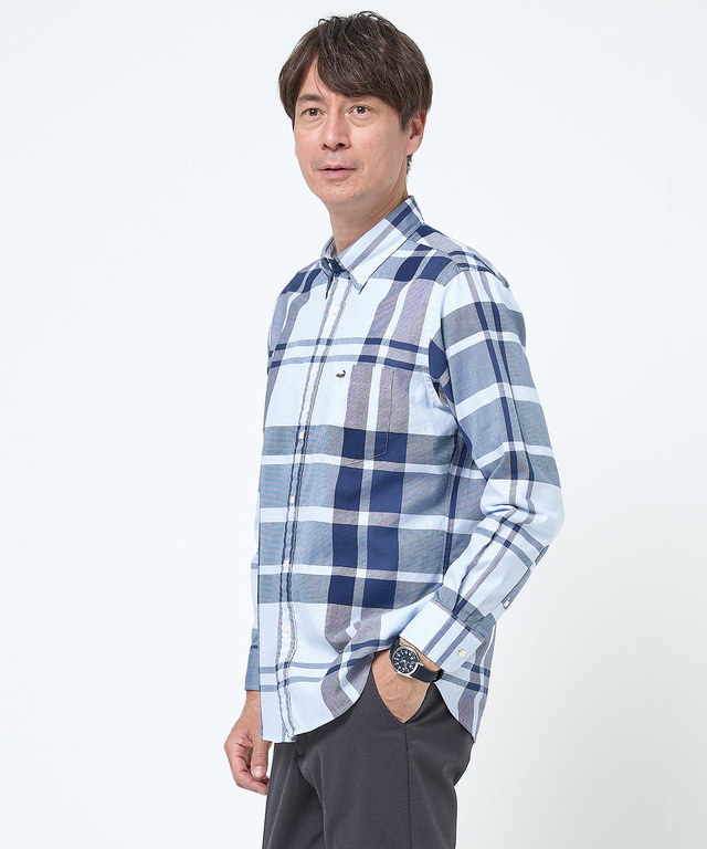 ロイヤルオックス チェック シャツ