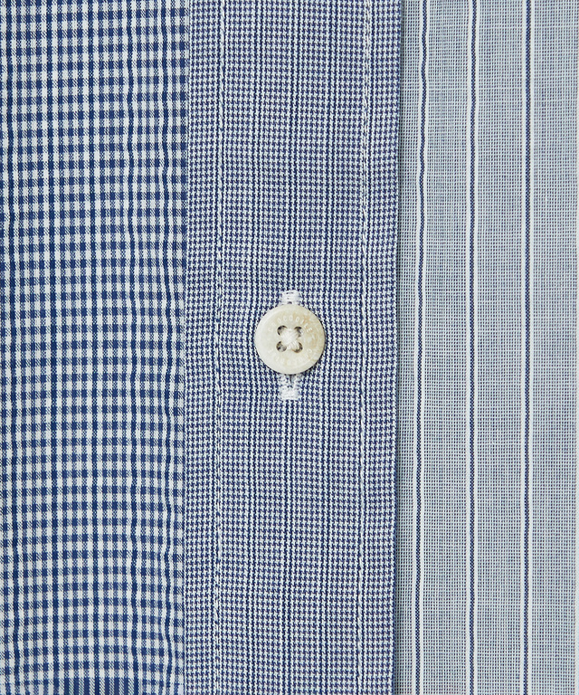 サッカー織り クレイジーパターン ボタンダウンシャツ【吸汗速乾】