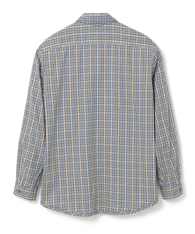 クロコダイルタータン リバーシブル シャツ【吸汗速乾】