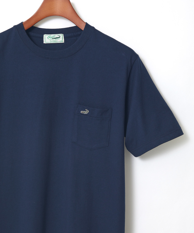 ポケット付きワンポイントTシャツ【TEMP-C】