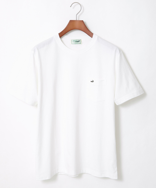 ポケット付きワンポイントTシャツ【TEMP-C】