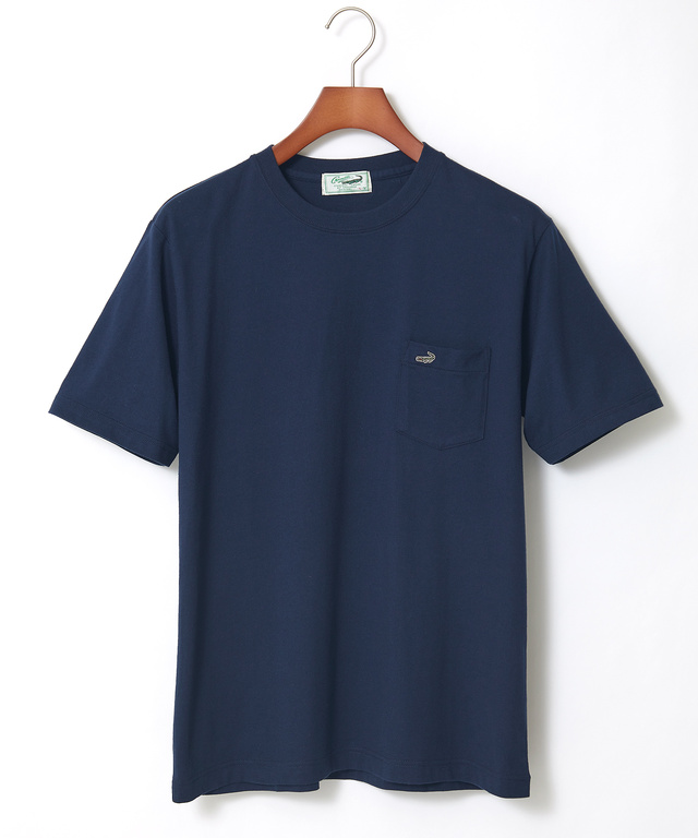 ポケット付きワンポイントTシャツ【TEMP-C】