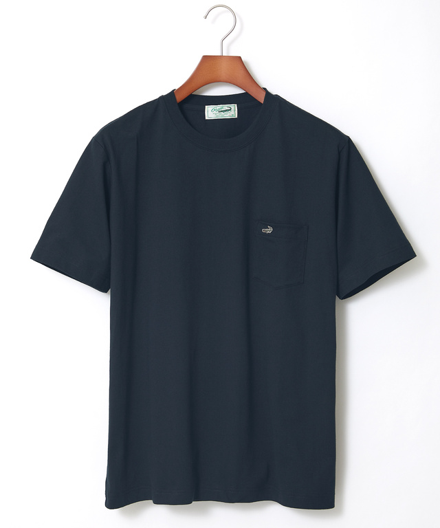 ポケット付きワンポイントTシャツ【TEMP-C】