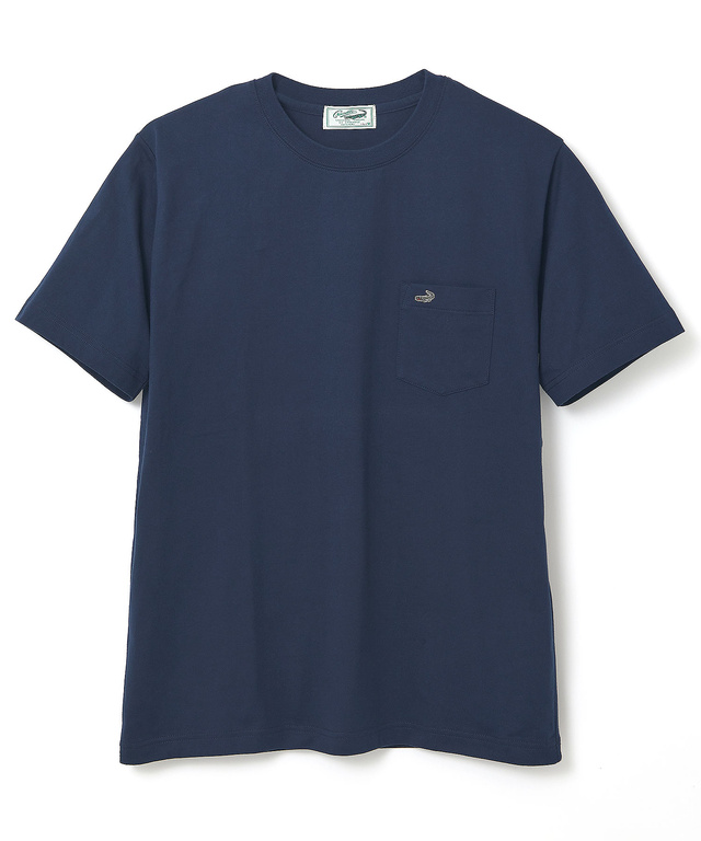 ポケット付きワンポイントTシャツ【TEMP-C】  