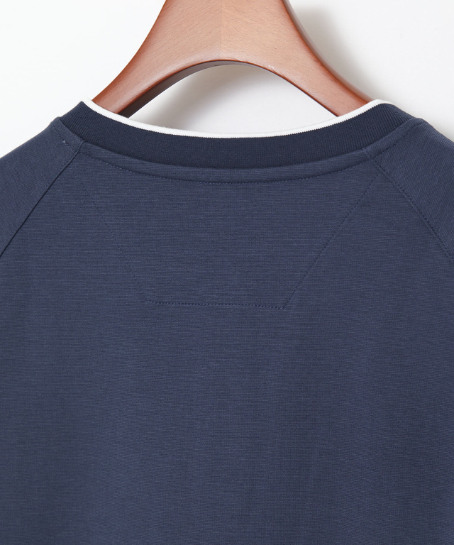 ポンチ ヘンリーネック Tシャツ