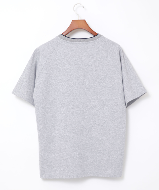 ポンチ ヘンリーネック Tシャツ