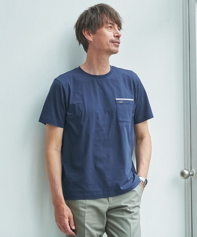 スノーコットン クルーネック Tシャツ【接触冷感】
