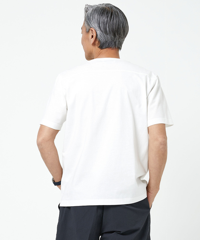 スノーコットン クルーネック Tシャツ【接触冷感】
