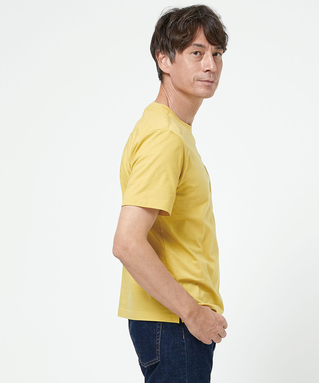 スノーコットン クルーネック Tシャツ【接触冷感】