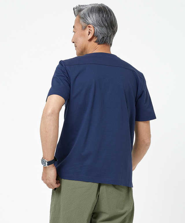 スノーコットン クルーネック Tシャツ【接触冷感】