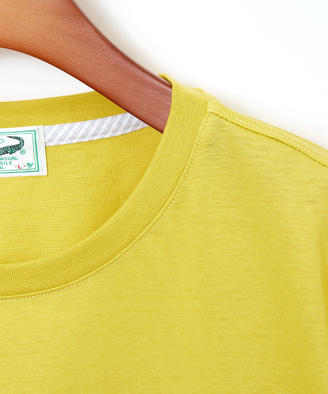 スノーコットン クルーネック Tシャツ【接触冷感】