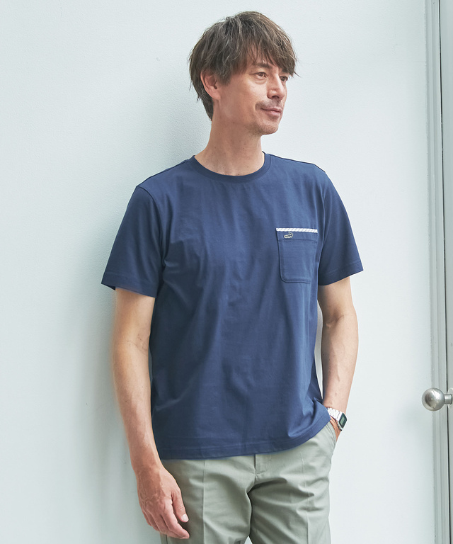 スノーコットン クルーネック Tシャツ【接触冷感】