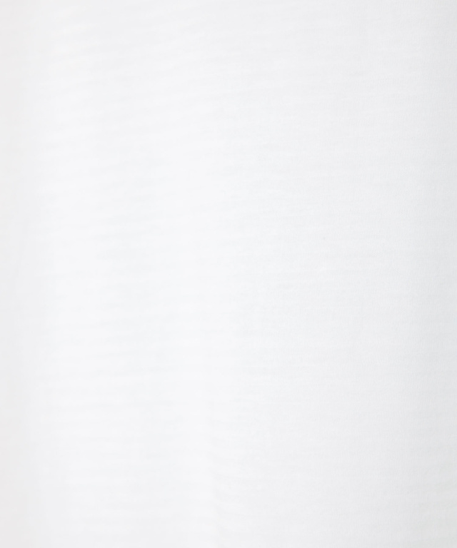 ボーダー柄 ロゴ プリントTシャツ