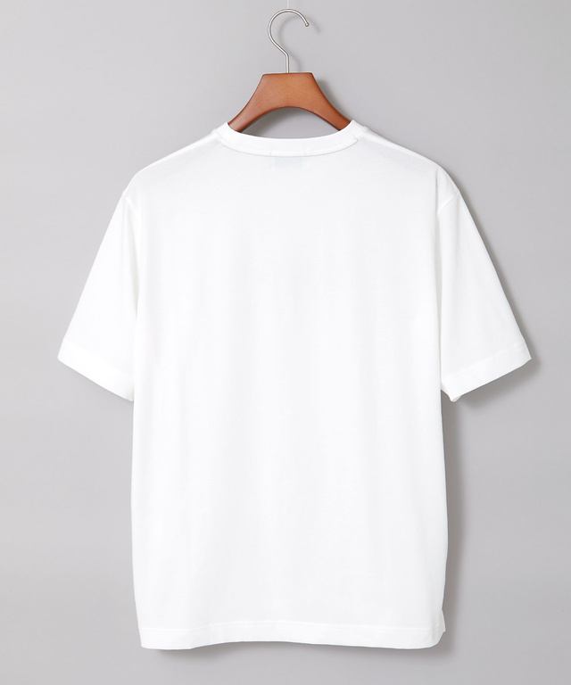 プレーティング天竺 ロゴプリント Tシャツ【一部店舗限定】
