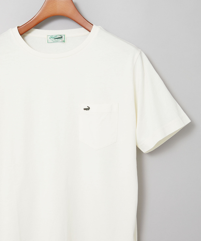 天竺 胸ポケット付き Tシャツ