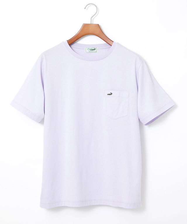 天竺 胸ポケット付き Tシャツ