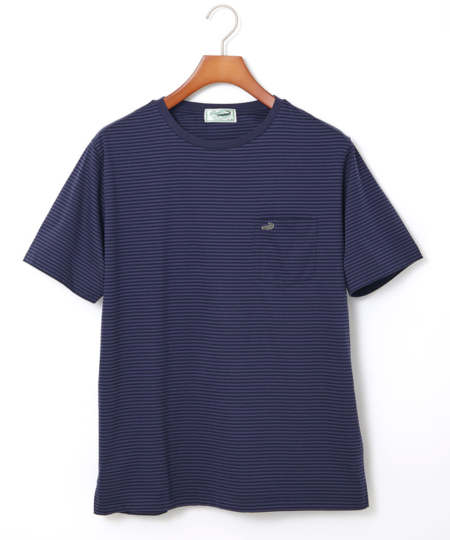 天竺 胸ポケット付き Tシャツ