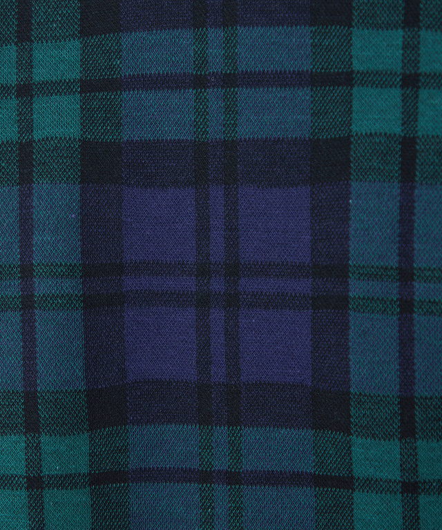 ブラックウォッチ 切り替え ポロシャツ