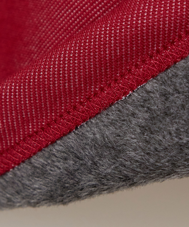 チェック柄 プリント ポロシャツ