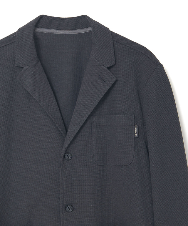 ワッフル カット ジャケット